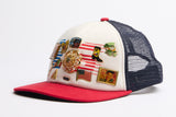 Vintage Pin Americana Trucker