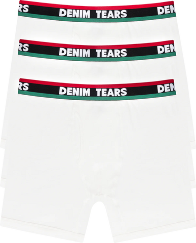 DENIM TEARS BOXER 3-PACK WHITE