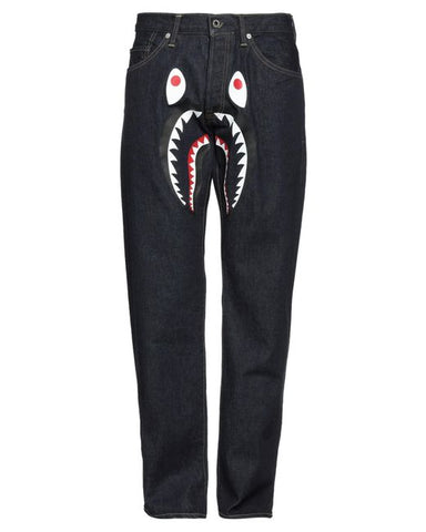 Bape Shark Black Denim Jeans