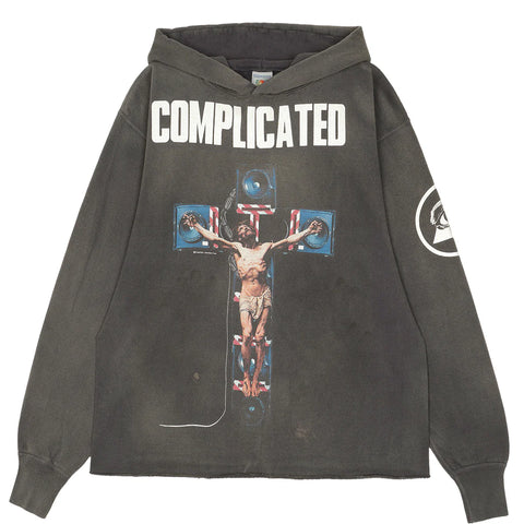 Saint Michael Complicated Hoodie Black