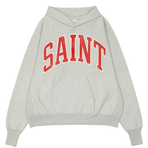 Saint Michael Arch Saint Hoodie Grey