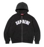 Supreme/Larry Clark Zip Up Hooded Sweatshirt (Black)