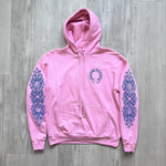 Chrome Hearts Bubblegum Pink Floral Hoodie