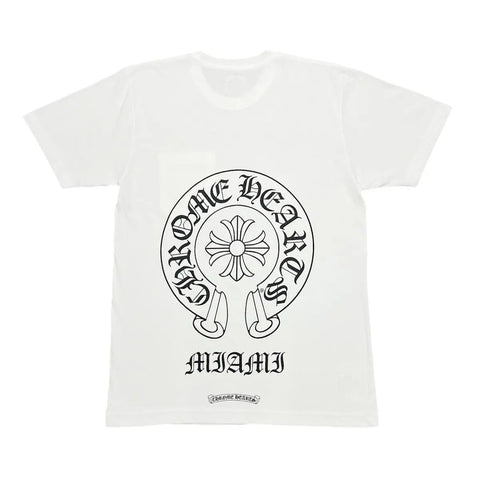 Chrome Hearts Miami Horseshoe T-shirt White