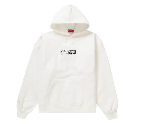 Supreme Miami Box Logo Hooded White