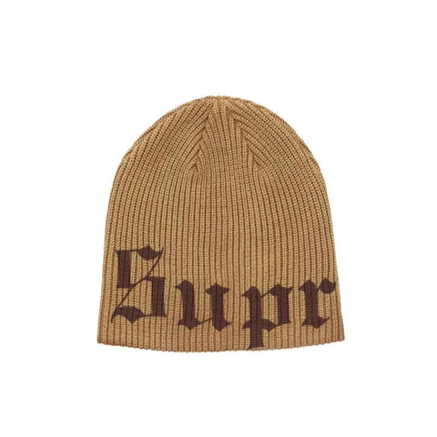 Supreme Old English Beanie Khaki
