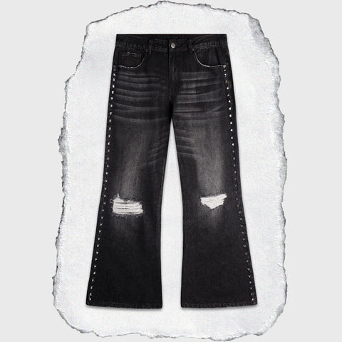 '85 FLARED DENIM [VINTAGE BLACK]