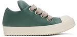 RICK OWENS Blue Hollywood Jumbolace Sneakers Mouthwash/Milk