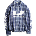 VAGUE STUDIOS SURGE ZIP FLANNEL [BLUE]