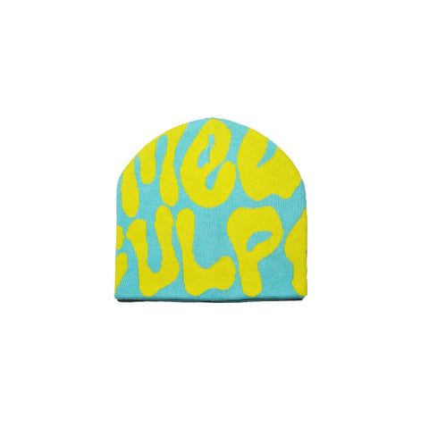 Mea Culpa Blue/Yellow Beanie