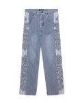 STONE WASH BLUE INSIGNIA DENIM