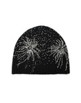 Firework Studded Beanie Black