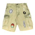 Gallery Dept. Kenzie Fatigue Cargo Shorts Green