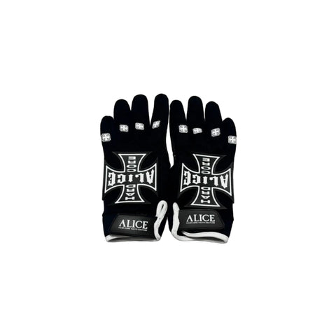 Alice Hardcore Gloves Black/White