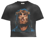 NOTHING WITHOUT HIM TEE BLACK