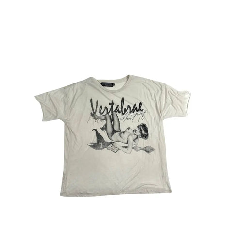 Vertabrae Nothing Without It Girl Tee Cream