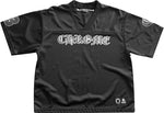 Chrome Hearts Mesh Stadium Football Jersey Black