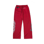 Chrome Hearts Matty Boy 'Form' Mesh Warm Up Pants Red