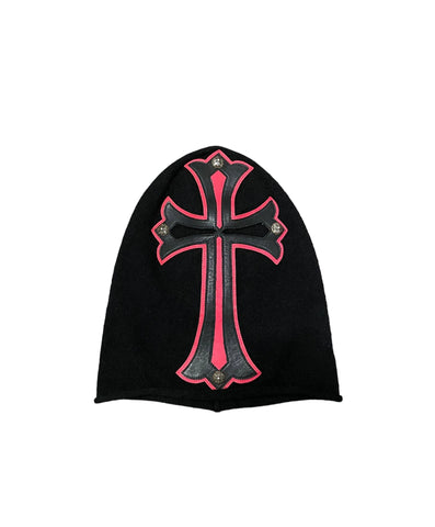 Chrome Hearts Red Cross Beanie/Mask