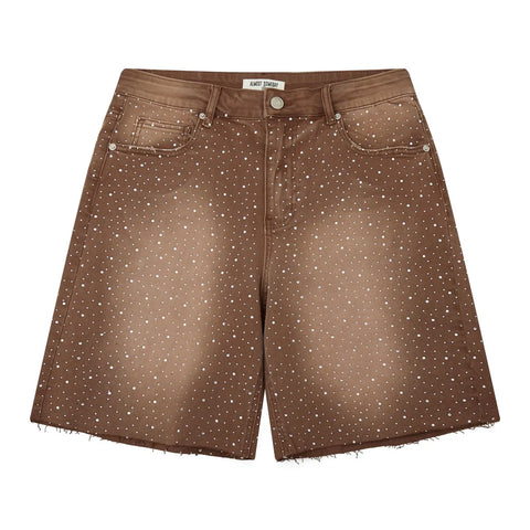 Almost Someday Cosmo Jorts - Brown