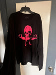 Chrome Hearts FOTI Skull Long Sleeve Black