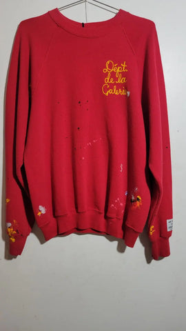 Gallery Dept Dept De Galerie Red Sweater