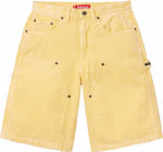 Supreme Washed Curduroy Short Yellow