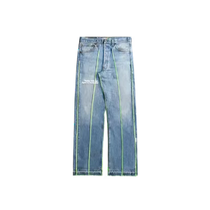 Derby Pleated Denim