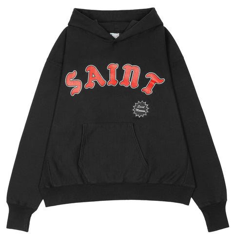 Saint Michael Arch Hoodie Black