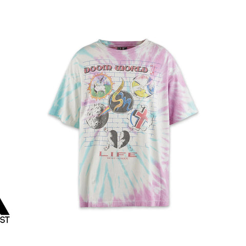 Saint Michael Lastman Doom World Tie Dye Tee