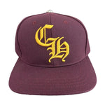 Chrome CH Logo Hate Burgundy/Mustard Yellow