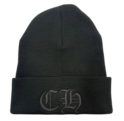 Chrome Hearts CH Logo Beanie Black