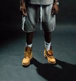 STUDDED SWEAT SHORTS 'Grey'