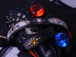 Pain Studded Genuine Cow Leather Belt (1 of 1)
