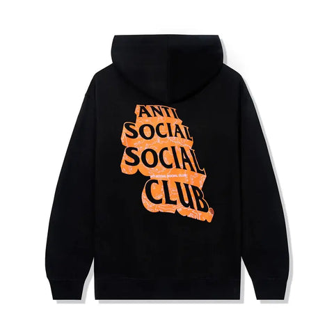 Anti Social Club Quest For Love Black Hoodie