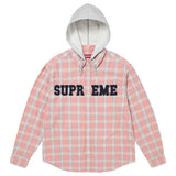 Stitch Applique Hooded Flannel