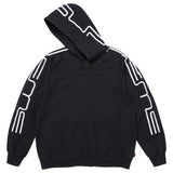 Connect ZipUp Hooded Sweatshirt (Black)