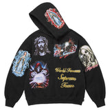 Art Dealer Hooded Sweatshirt (Black)