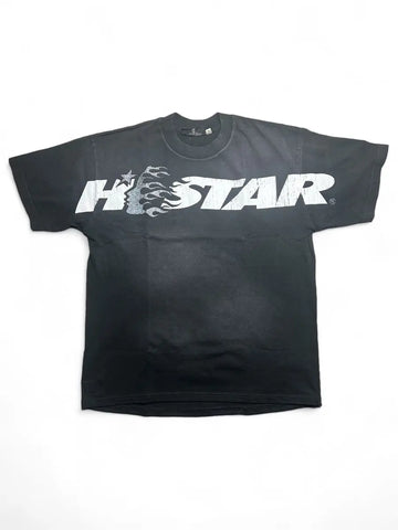 Hellstar Glitter Logo Tee Black