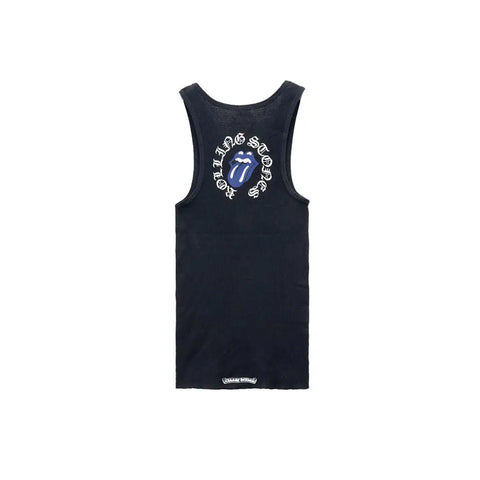 Chrome Hearts Rolling Stones Exclusive Tongue Runic Tank Top