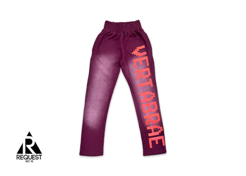 Vertabrae Sweats Maroon & Red
