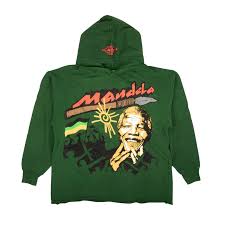 Barriers Nelson Mandela Hoodie Green