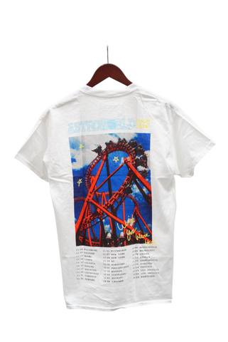 Travis Scott Astroworld Tour Roller Coaster Tee White