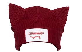 Charles Jeffrey Loverboy Burgundy Chunky Ears Beanie