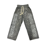 Forever Situated - FS Nylon Track Pants Grey