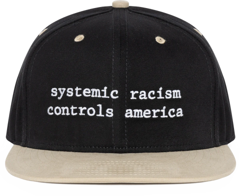 Denim Tears Systemic Racism Controls America Hat Black