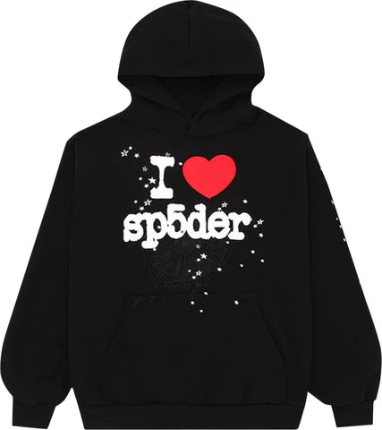 Sp5der Souvenir Hoodie 'Black'