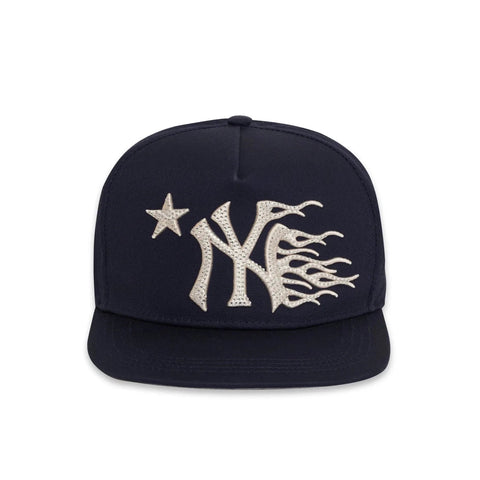 Hellstar NY Snapback Hat Navy