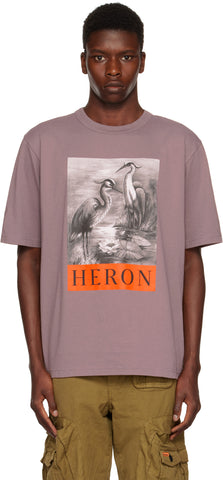 Heron Preston Graphic Tee Light Brown