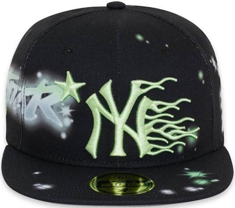 Hellstar NY Graffiti Hat Black/Neon